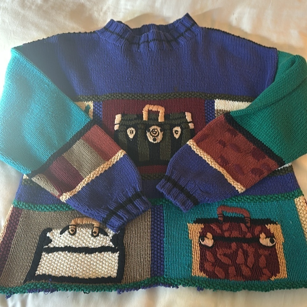 Lisa Nichols purse sweater vintage, super rare - Picture 2 of 6